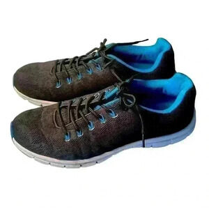 Black Tip men black tennis shoe size 10.